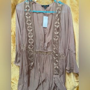 Papaya cover up kimono